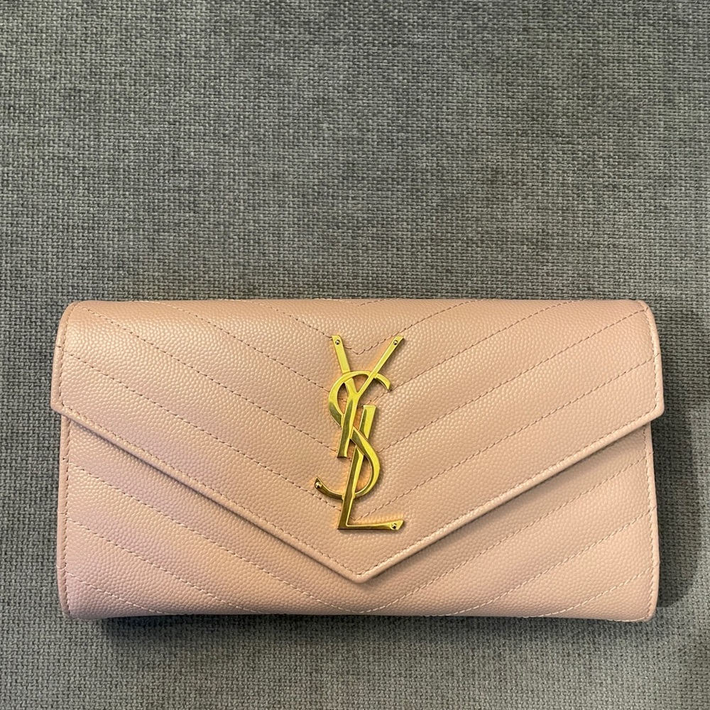 Saint Laurent Large Flap Wallet